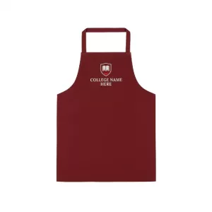 Premium Apron without pocket Elastics (Burgundy)