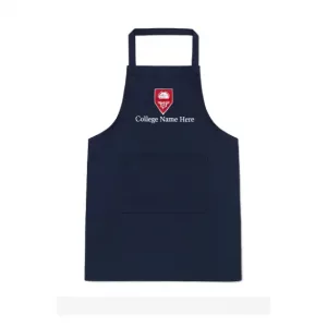 Premium Apron with pocket Elastic (Navy)